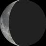 Moon phase on Mon 1st Nov