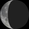 Moon phase on Sat 23rd Jul