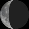 Moon phase on Mon 5th Feb