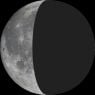 Moon phase on Thu 27th Jan