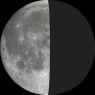 Moon phase on Fri 25th Mar