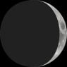 Moon phase on Wed 13th Mar