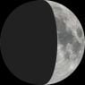 Moon phase on Thu 21st Sep