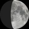 Moon phase on Sat 12th Oct