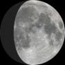 Moon phase on Sat 16th Oct
