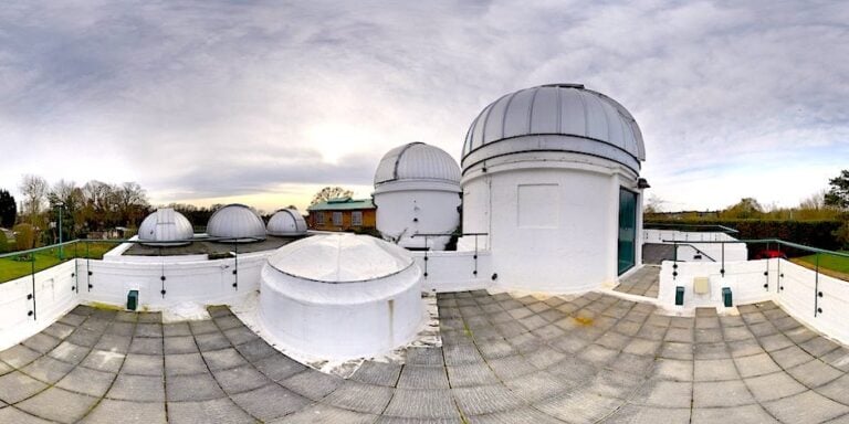 University College London Observatory rooftop view