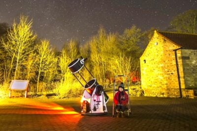 Stargazing in Dalby Forest with Astro Dog