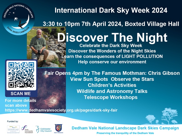 Dedham Vale Dark Sky Fair 2024 poster