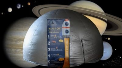 Chasing the Moon Planetarium Show and Stargazing