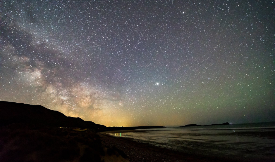 Stargazing in Gower Dark Sky Community