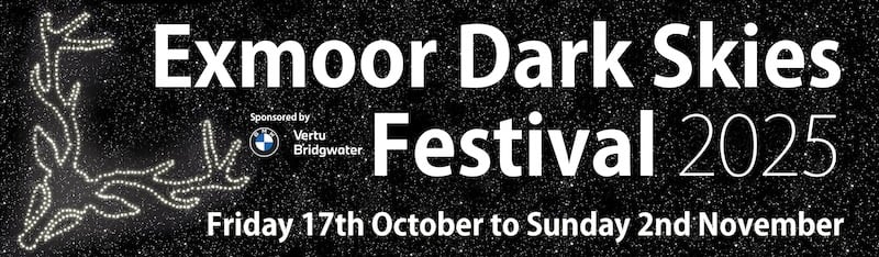 Exmoor dark skies festival banner