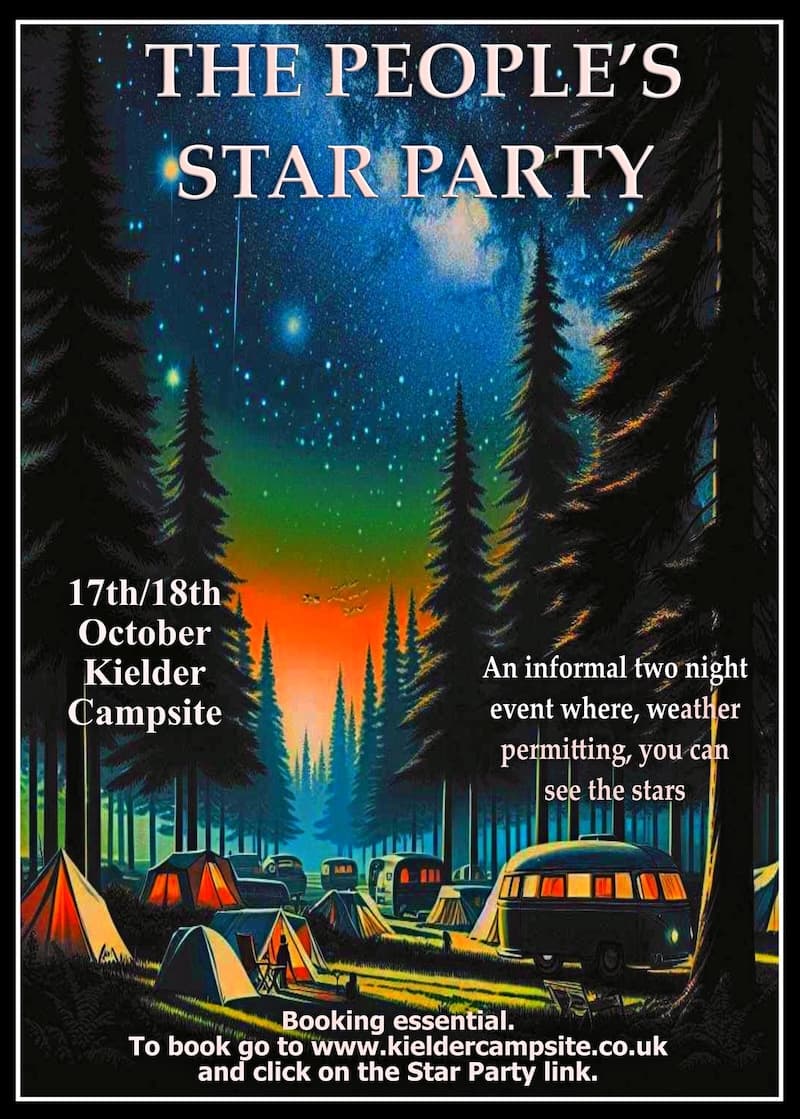 The People's Star Party at Kielder flyer