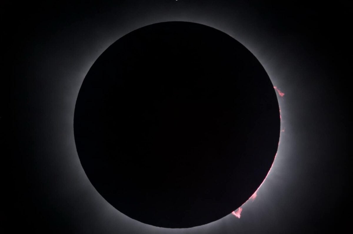 Solar eclipse in Texas 2024 - Dr Luke Tyas