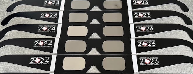 Solar glasses for the August 2026 partial solar eclipse