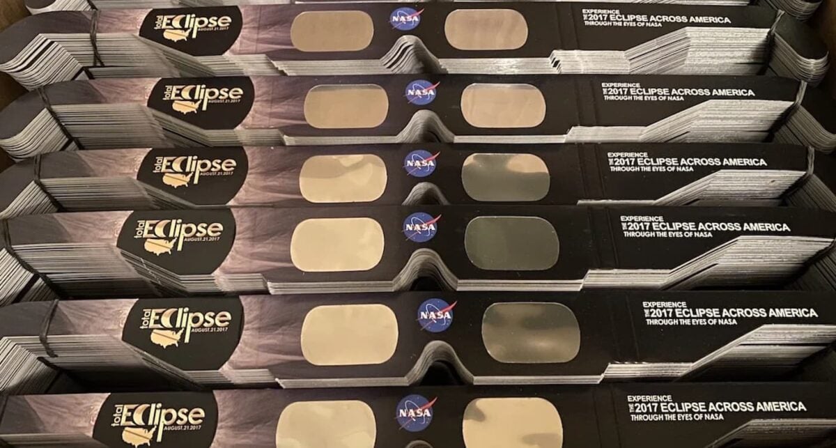 Solar glasses for the August 2026 partial eclipse